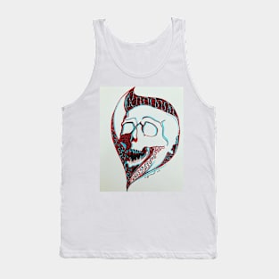 Trippy SKull Tank Top